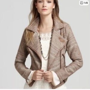 ⭐️Free People Tapestry Moto Jacket⭐️